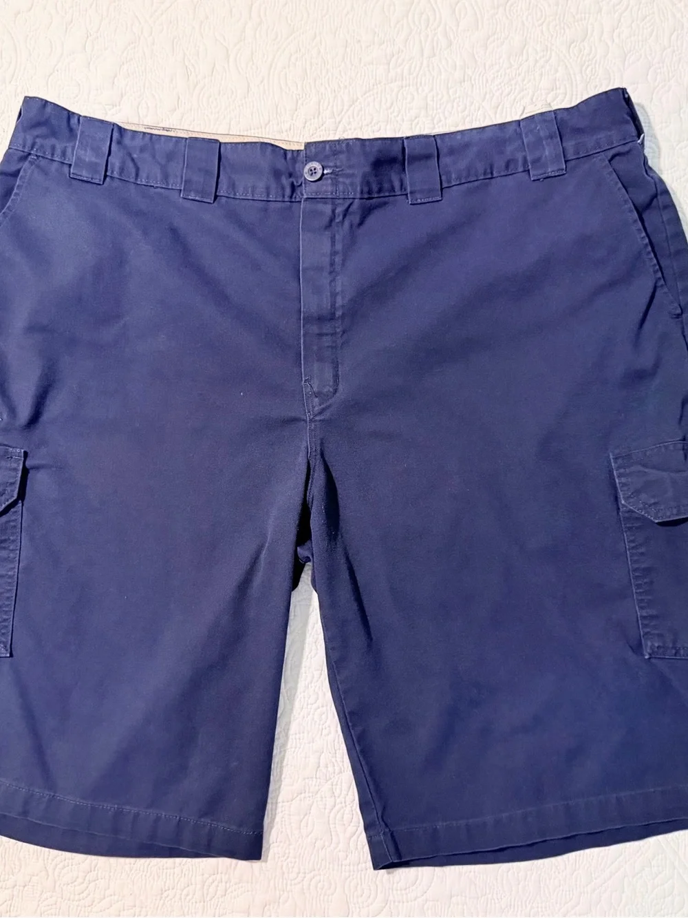 Dickies Flex | Relaxed Fit Cargo Shorts | Navy Blue | Size 46